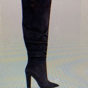 Phelan Heeled Boot (over the knee) -Just Fab